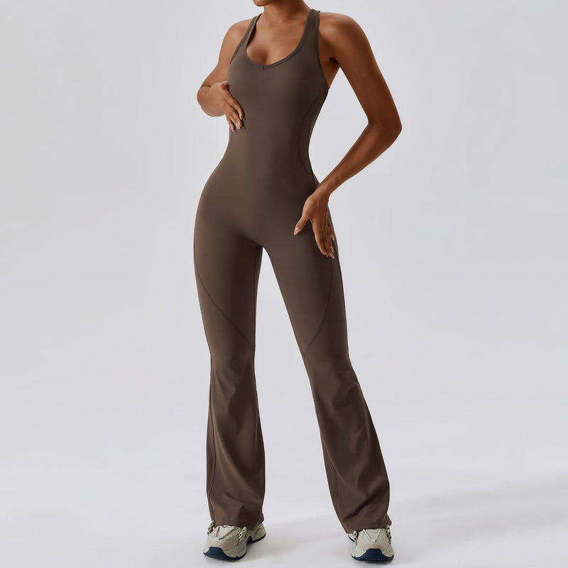 Belly Shaping Micro Pull Jumpsuit