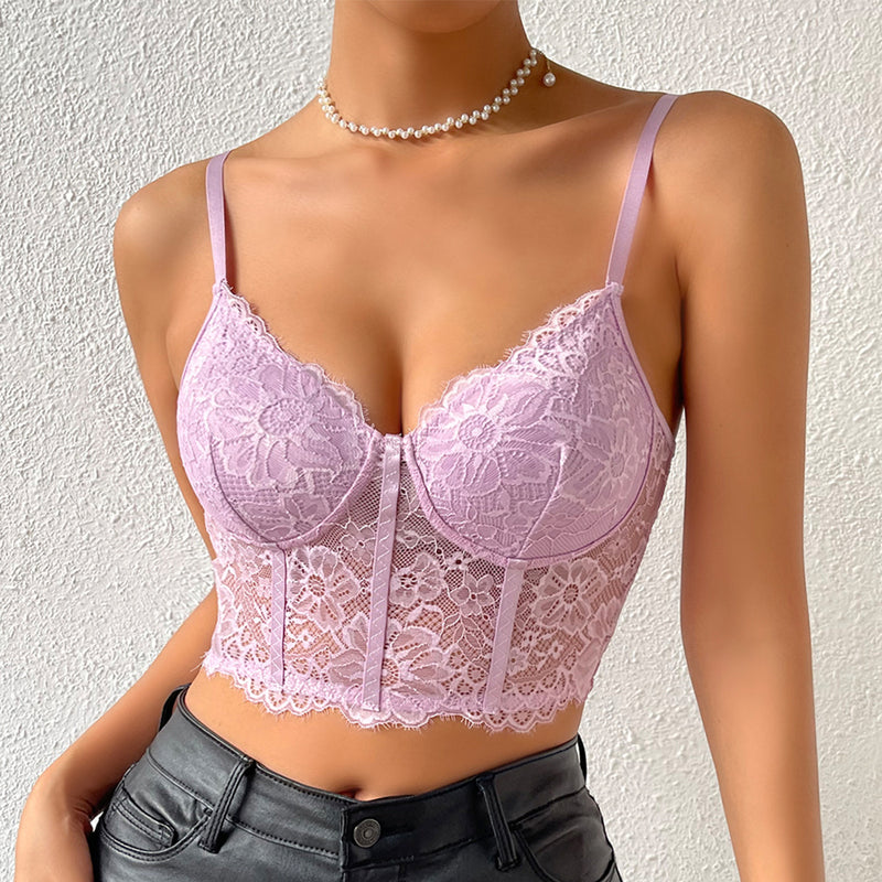 Sexy Slim Fit Street Camisole XS / Lavender - ENCHANTE VOGUE